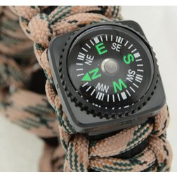 Náramek OUTDOOR s kompasem a doplňky