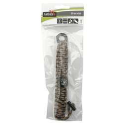 Náramek OUTDOOR s kompasem a doplňky