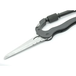 Multifunkční celokovová karabina 5v1