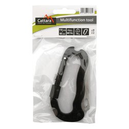 Multifunkční celokovová karabina 5v1