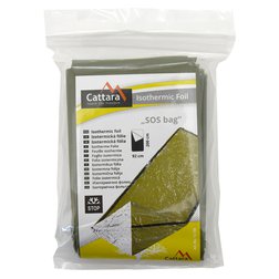 Izotermická fólie SOS zelená válec 200x92cm