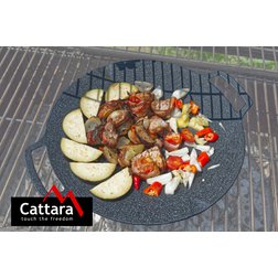 Grilovací korejská pánev, ALU slitina, 36cm