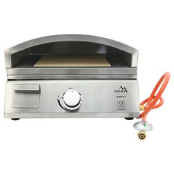 Gril plynový NAPOLI stolní + pizza pec + grilovací deska