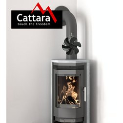 Ventilátor krbový THRONE na kouřovod 160mm