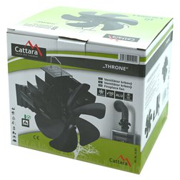 Ventilátor krbový THRONE na kouřovod 160mm