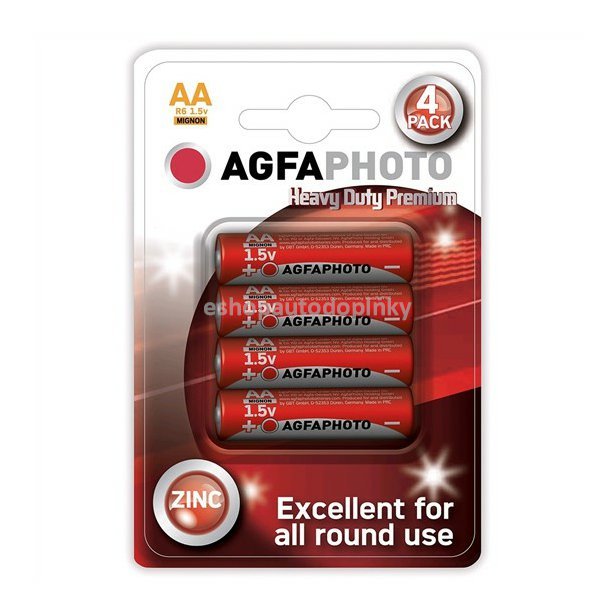 Baterie zinková AA AGFAPHOTO, blistr 4ks