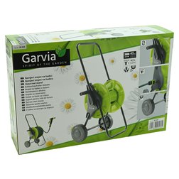 Stojan navíjecí na zahradní hadici 1/2" 45m pojízdný