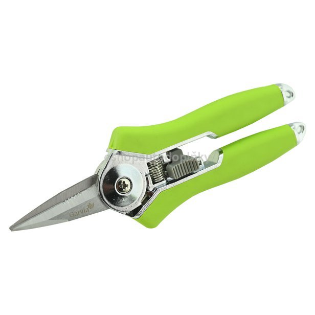 Nůžky zahradní úzké s vroubky 160mm bypass