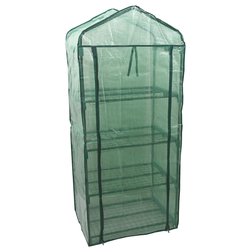 Fóliovník ANETO rolovací stěna 4 patra vyztužená fólie 69x49x158cm PE