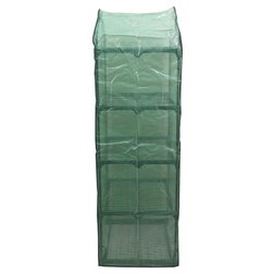 Fóliovník ANETO rolovací stěna 4 patra vyztužená fólie 69x49x158cm PE