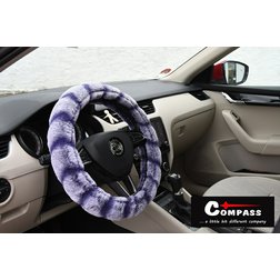 Potah volantu LEMUR modrý