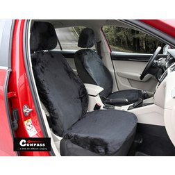 Potahy sedadel sada 11ks SMOOTH černé