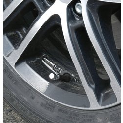 Ozdobné kryty ventilků stříbrné 4ks