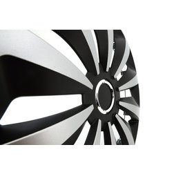 Kryt kola 13" FOX RING SILVER/BLACK 1ks