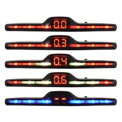 Parkovací asistent 4 senzory, WING, LED display