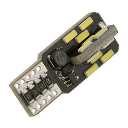 Žárovka 24 LED 12V T10 NEW-CAN-BUS bílá 2ks