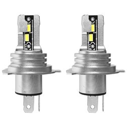 Žárovka LED CSP chip SILVER 12V H4 2ks