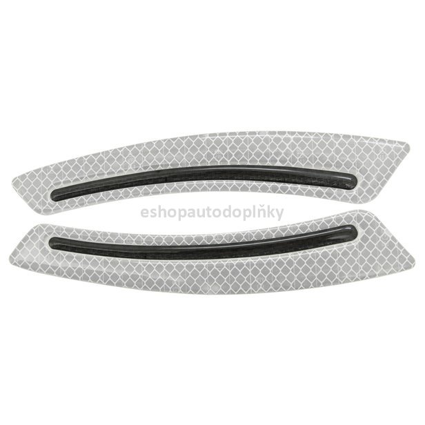 Chránič dveří samolepící SWORD stříbrný 2ks