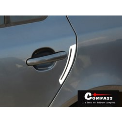 Chránič dveří samolepící SWORD stříbrný 2ks