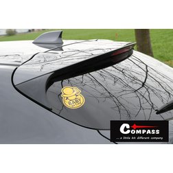 Dekor samolepící BABY IN CAR žlutý