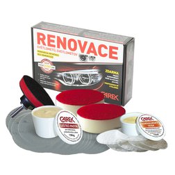 CAREX - sada na RENOVACI plastových světlometů (VELKÁ)