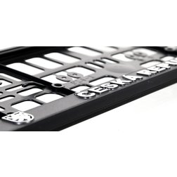 Podložka pod SPZ CHROM ČR 3D