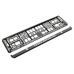 Podložka pod SPZ CHROM ČR 3D