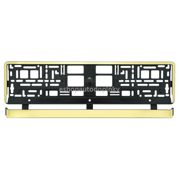 Podložka pod SPZ GOLD STRIP
