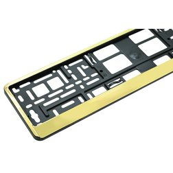 Podložka pod SPZ GOLD STRIP
