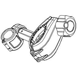 Náhradní držák kola krátký pro 02120