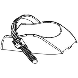 Náhradní objímka na kolo pravá pro 02125 a 02126