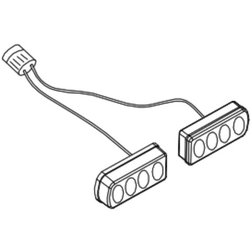 Náhradní světla se zástrčkou 13pin pro 02120, 02125 a 02126