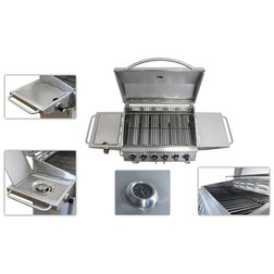 Gril plynový MANHATTAN pojízdný
