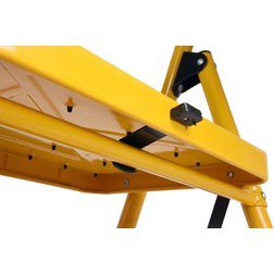 Ocelové schůdky dvoustupňové