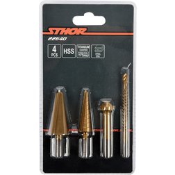 Sada tvarovaných vrtáků 4ks