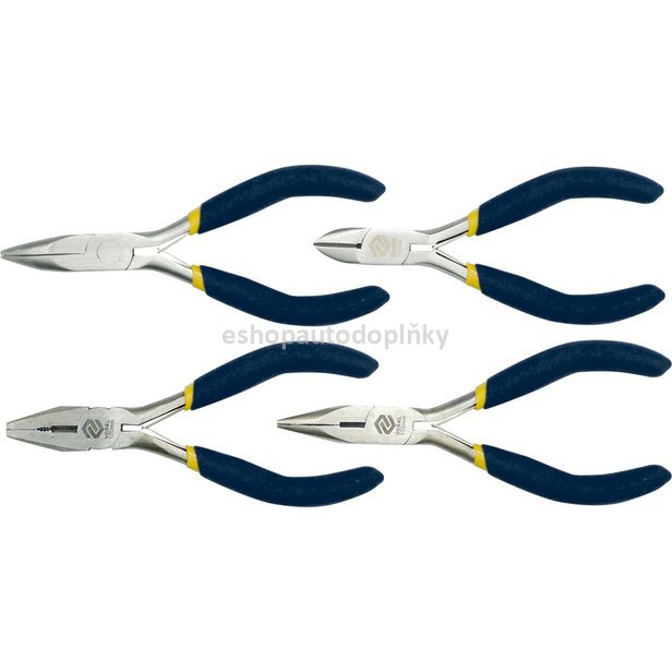 Kleště elektrikářské sada 4ks 125mm