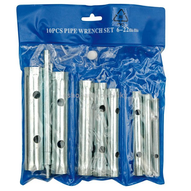 Sada klíčů trubkových 10 ks 6 - 22 mm