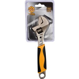 Klíč nastavitelný 200 mm plastová rukojeť