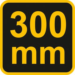 Klíč nastavitelný 300 mm plastová rukojeť