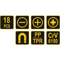 Sada šroubováků 18ks