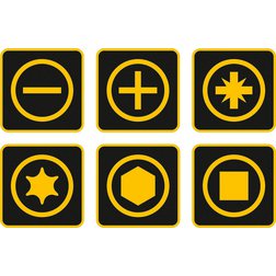 Ráčnový šroubovák s nástavci sada 41ks