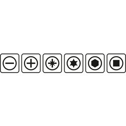 Sada bitů 1/4" 41ks