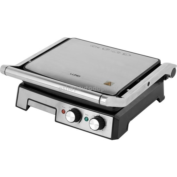 Kontaktní gril 2000W 3 v 1 nerez
