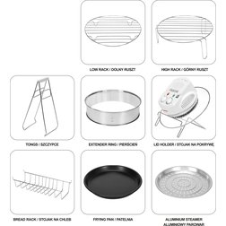 Halogenová trouba 17L WHITE