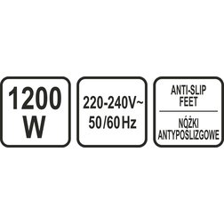 Stroj na popcorn - vozík 1200W