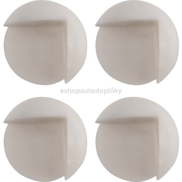 Chráníč na rohy nábytku, samolepící, transparentní 4ks