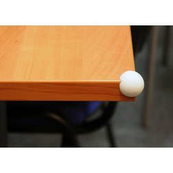 Chráníč na rohy nábytku, samolepící, transparentní 4ks