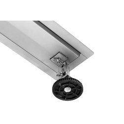 Lineární koupelnový žlab Bílé Sklo 60 cm WET&DRY