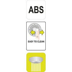 Sprchová hlavice DEIMOS 1 funkce