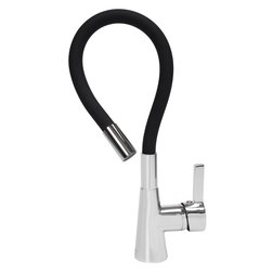 Baterie dřezová flexibilní - černá